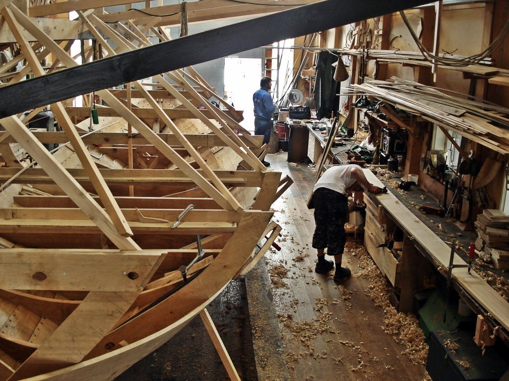 museu de barcos vikings de Roskilde