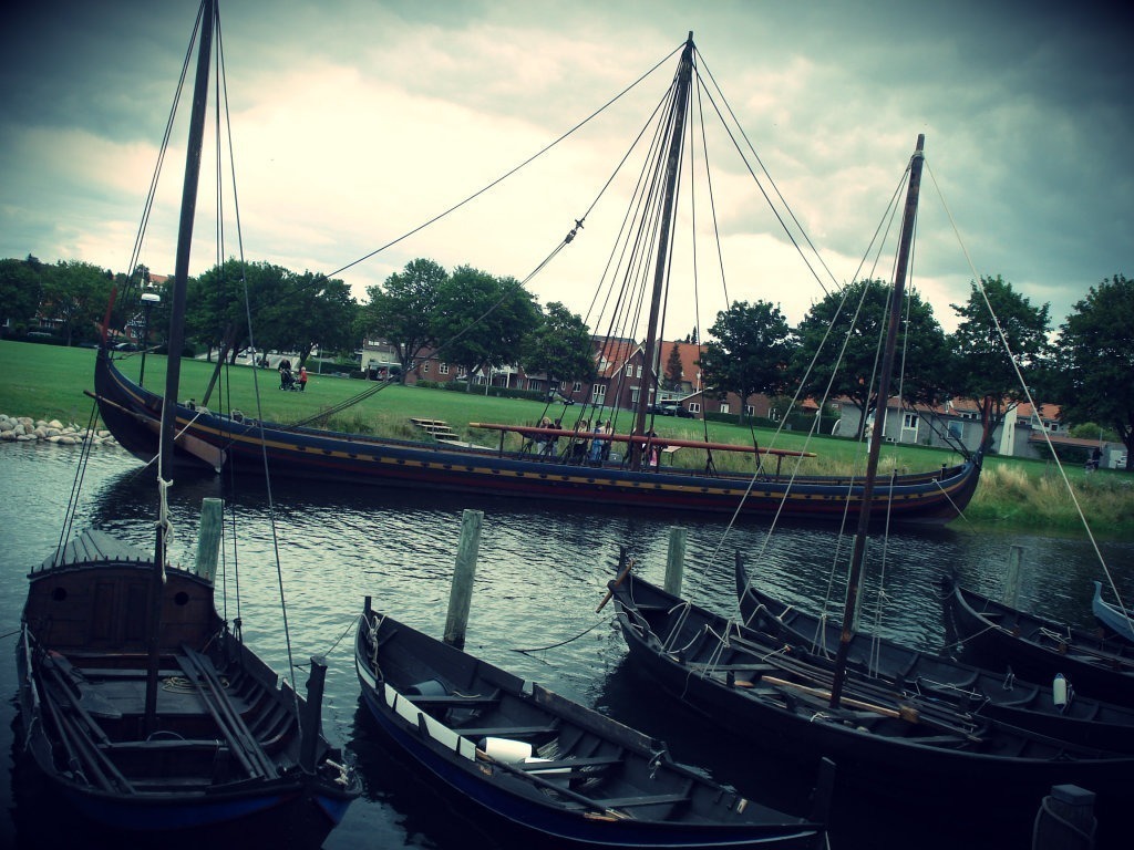 museu de barcos vikings de Roskilde