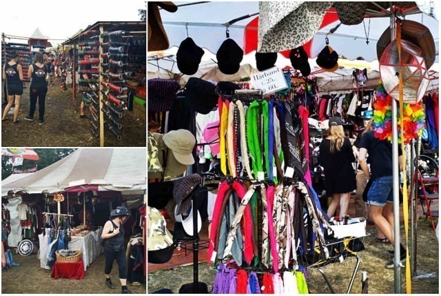 mercado de festival