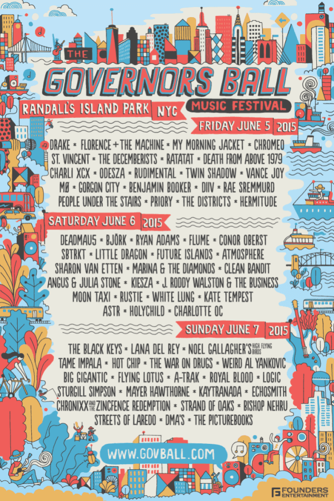 como é ir ao governors ball