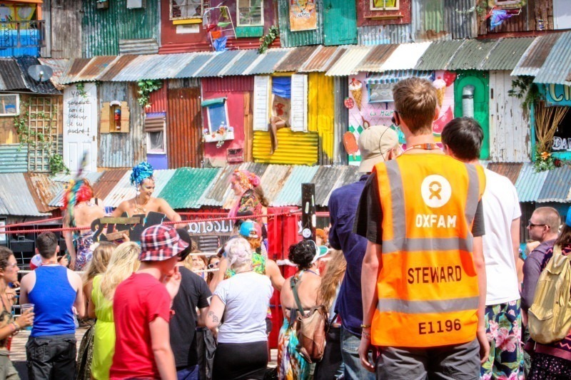 ser voluntário em festival