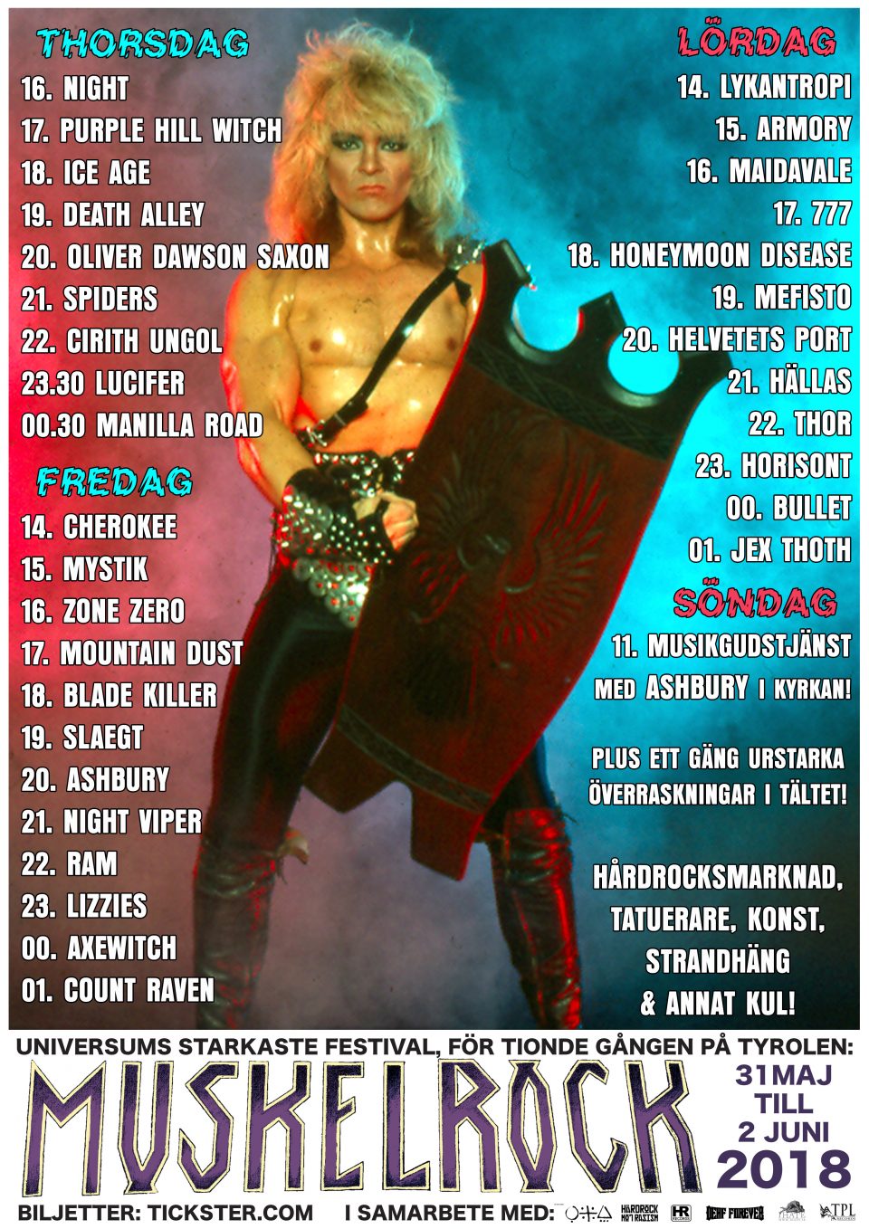 mulheres nos lineups de festivais de metal