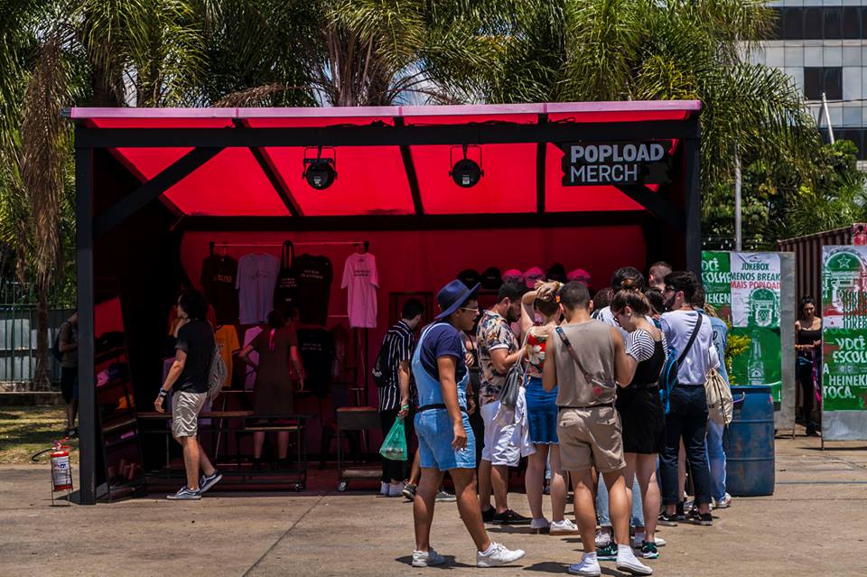 estrutura do popload festival