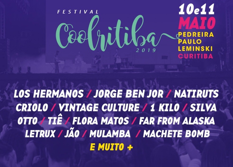 lineup coolritiba 2019