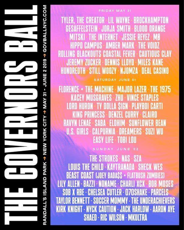 lineups de festivais em 2019