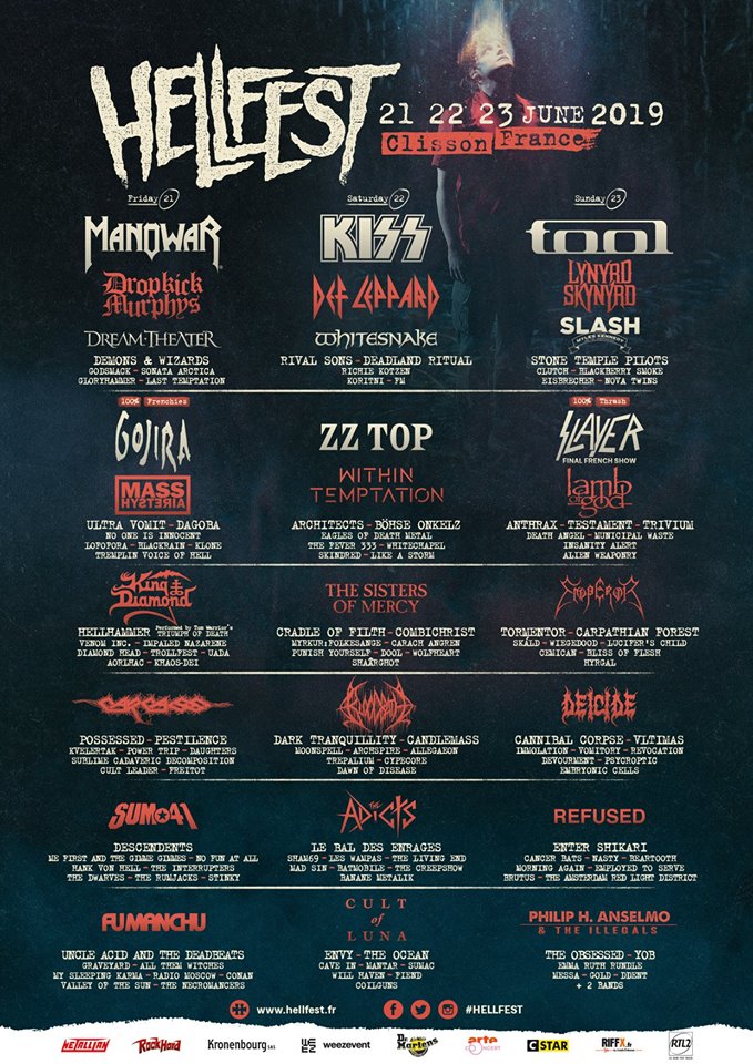 lineups de festivais em 2019