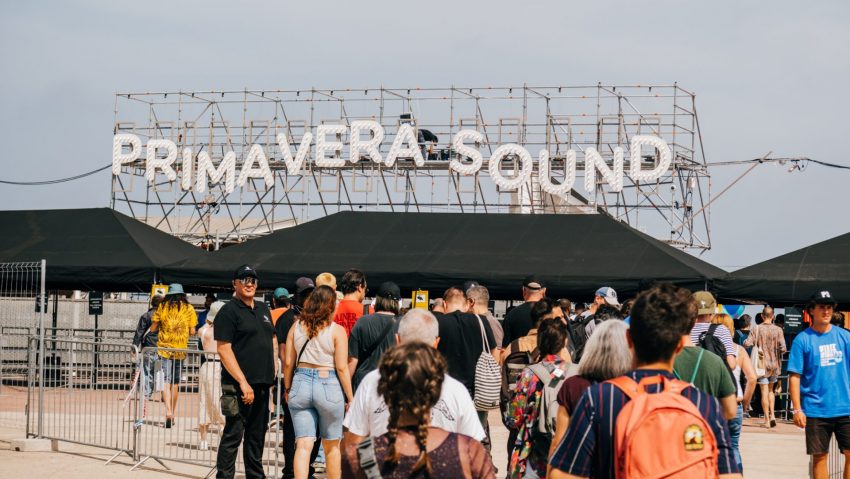 entrada do primavera sound barcelona