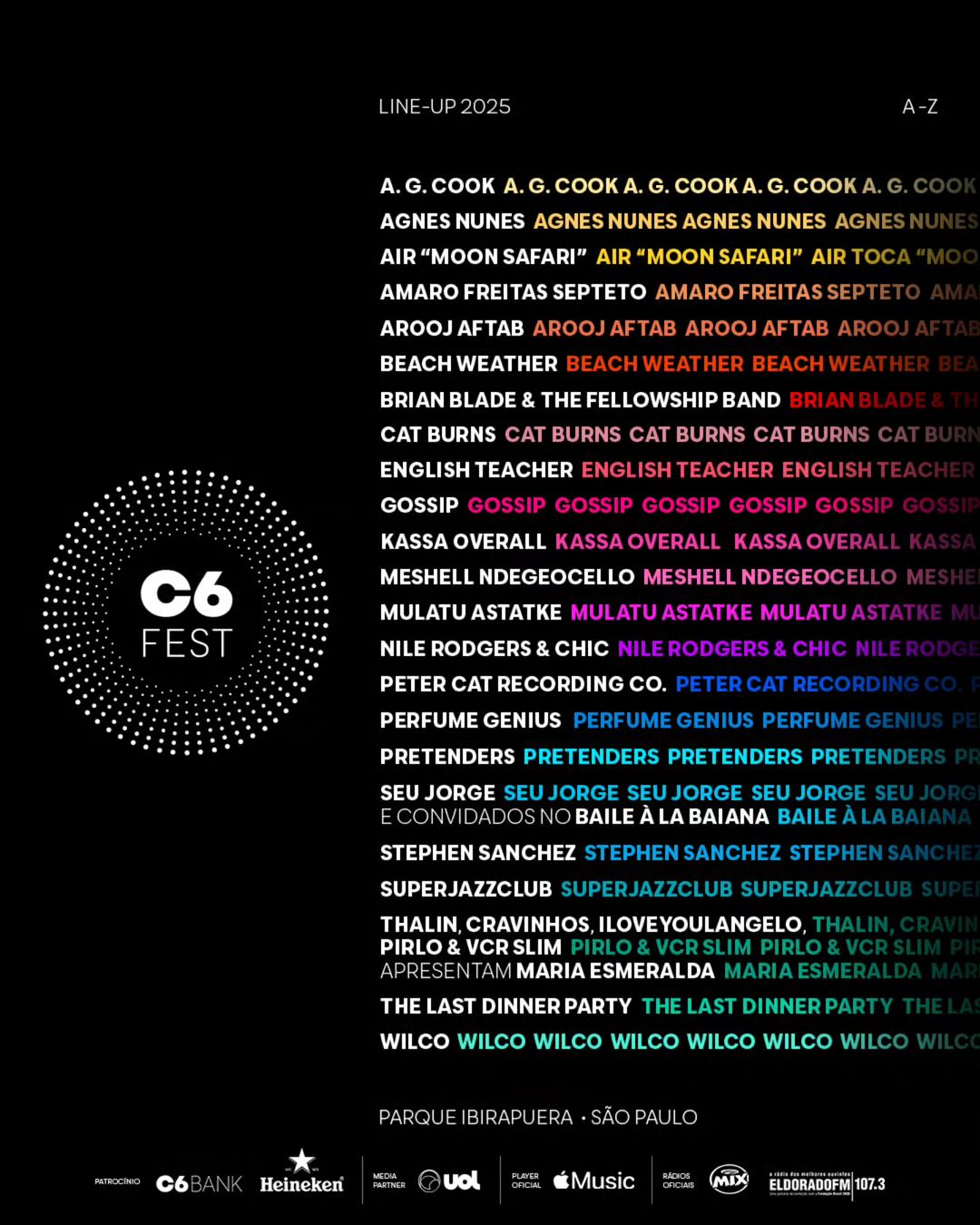 line up c6 fest 2025
