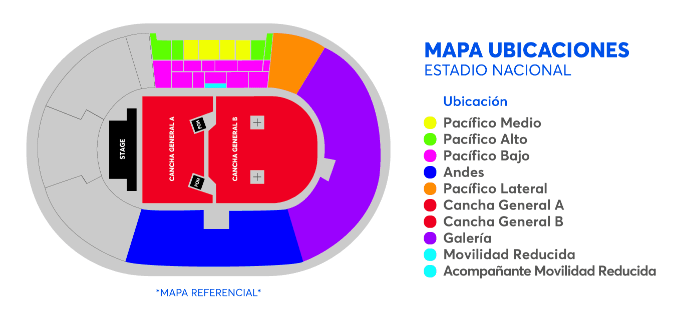 mapa de setores oasis em santiago chile