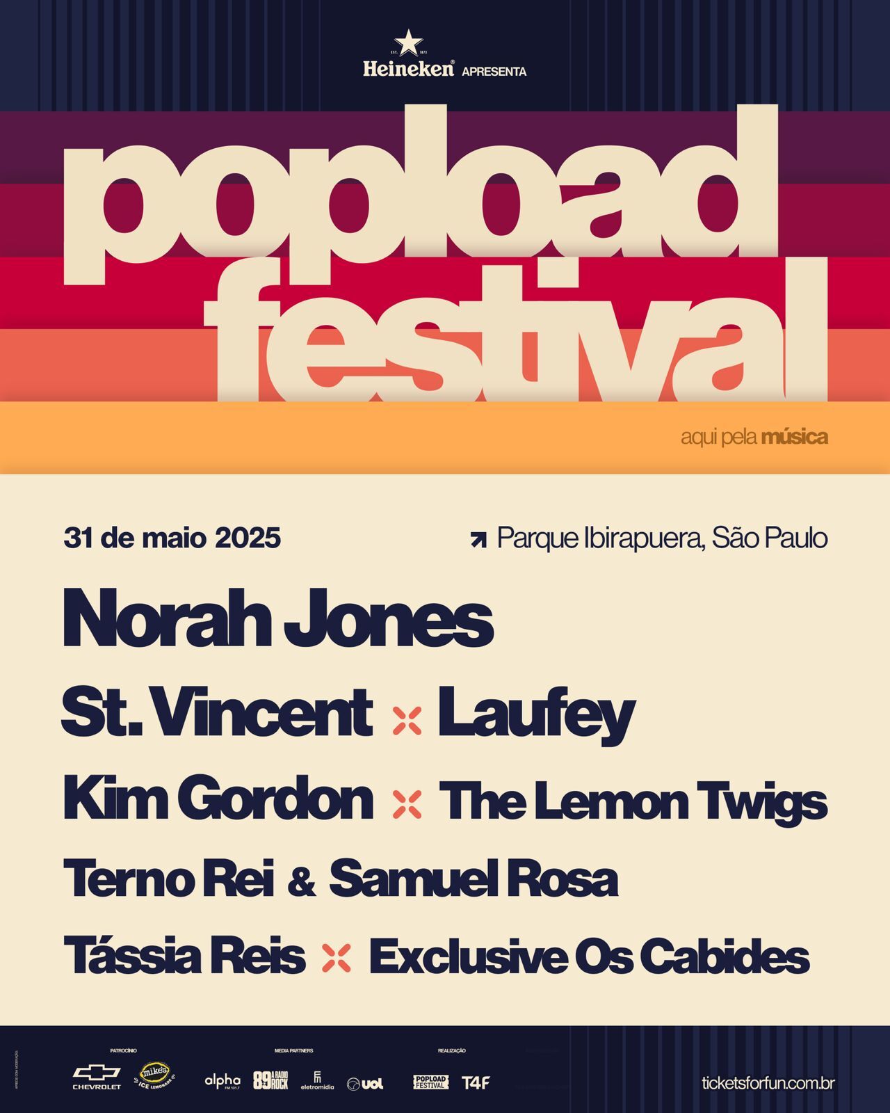 line up popload festival 2025