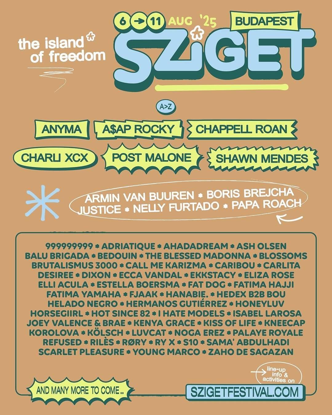 sziget 2025