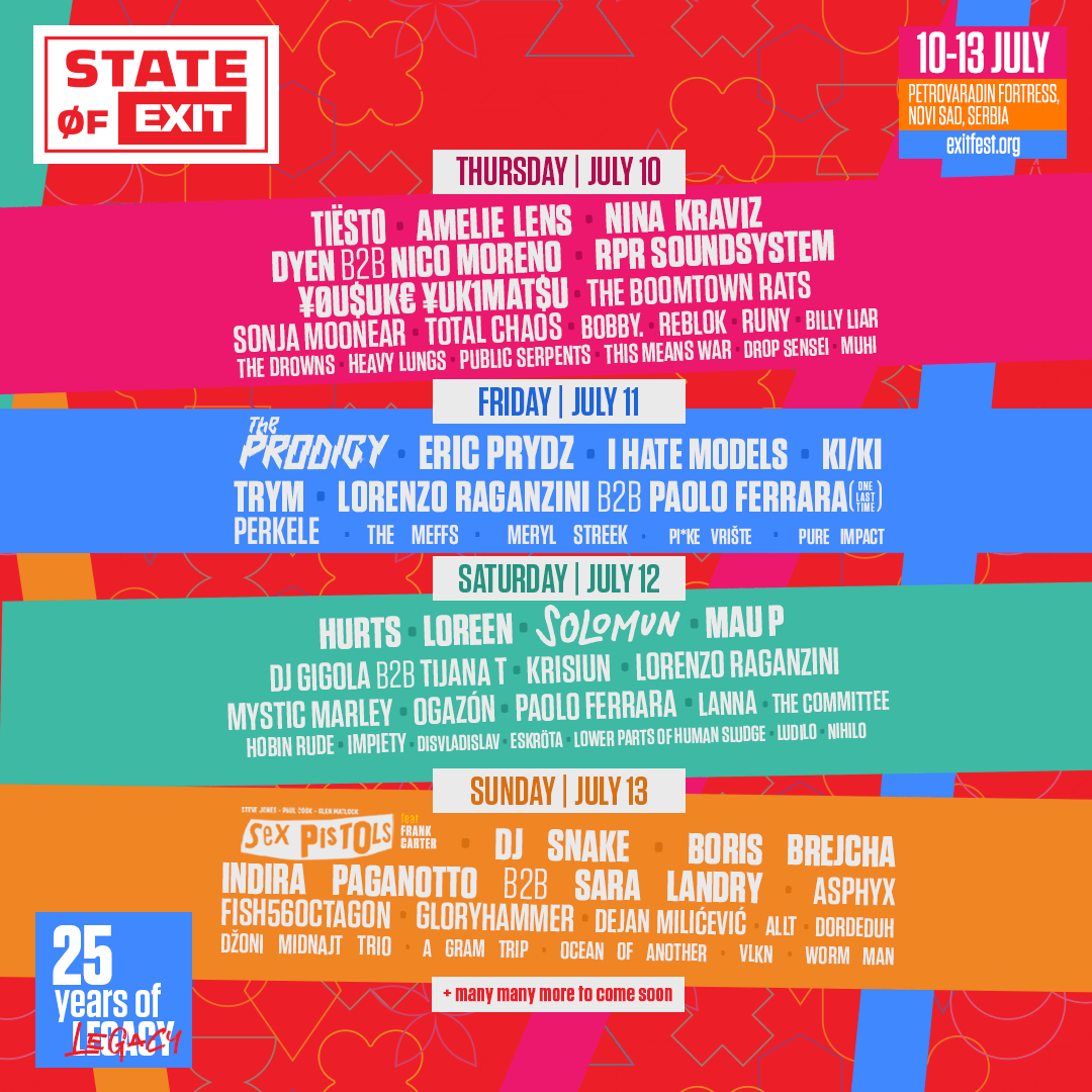 exit festival 2025