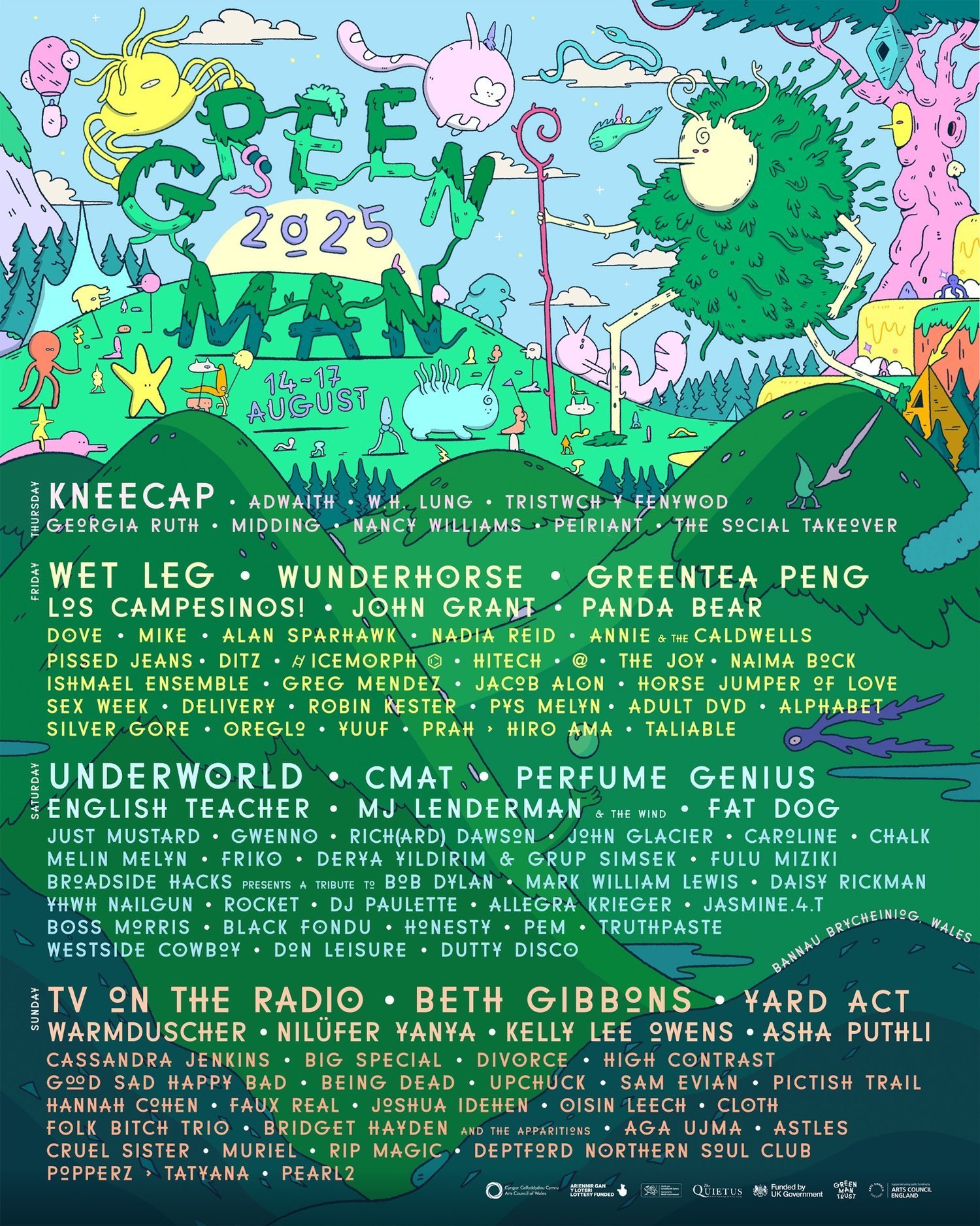 green man festival 2025