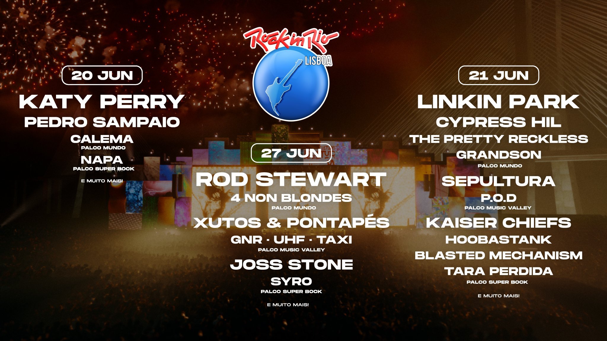 line up rock in rio lisboa 2026