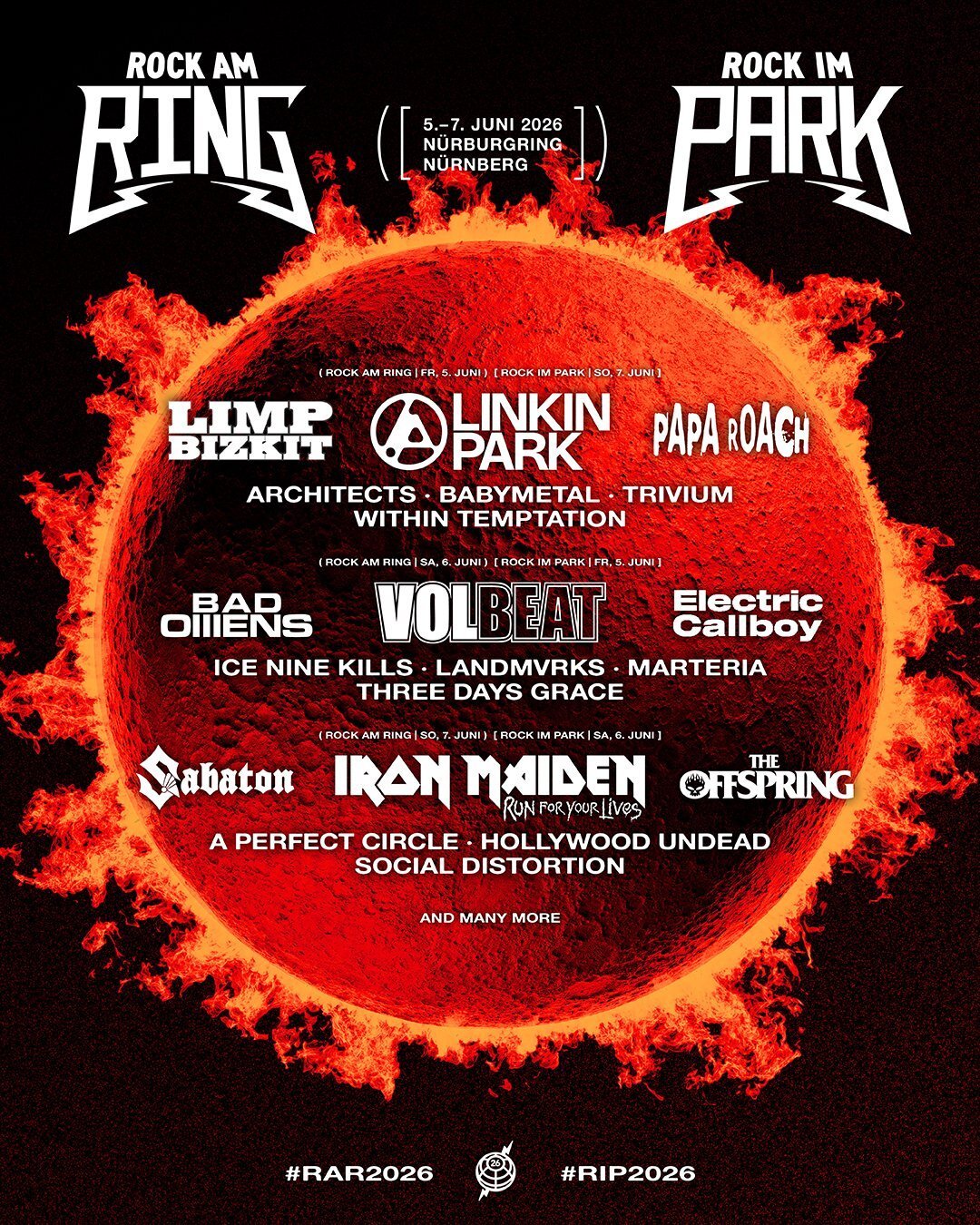line up rock am ring 2026