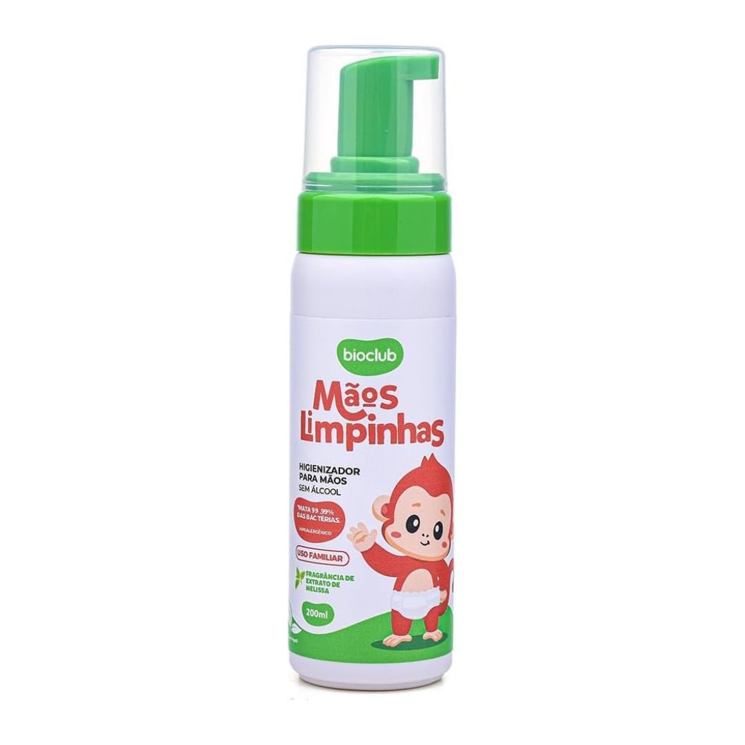 espuma antisseptica sem alcool