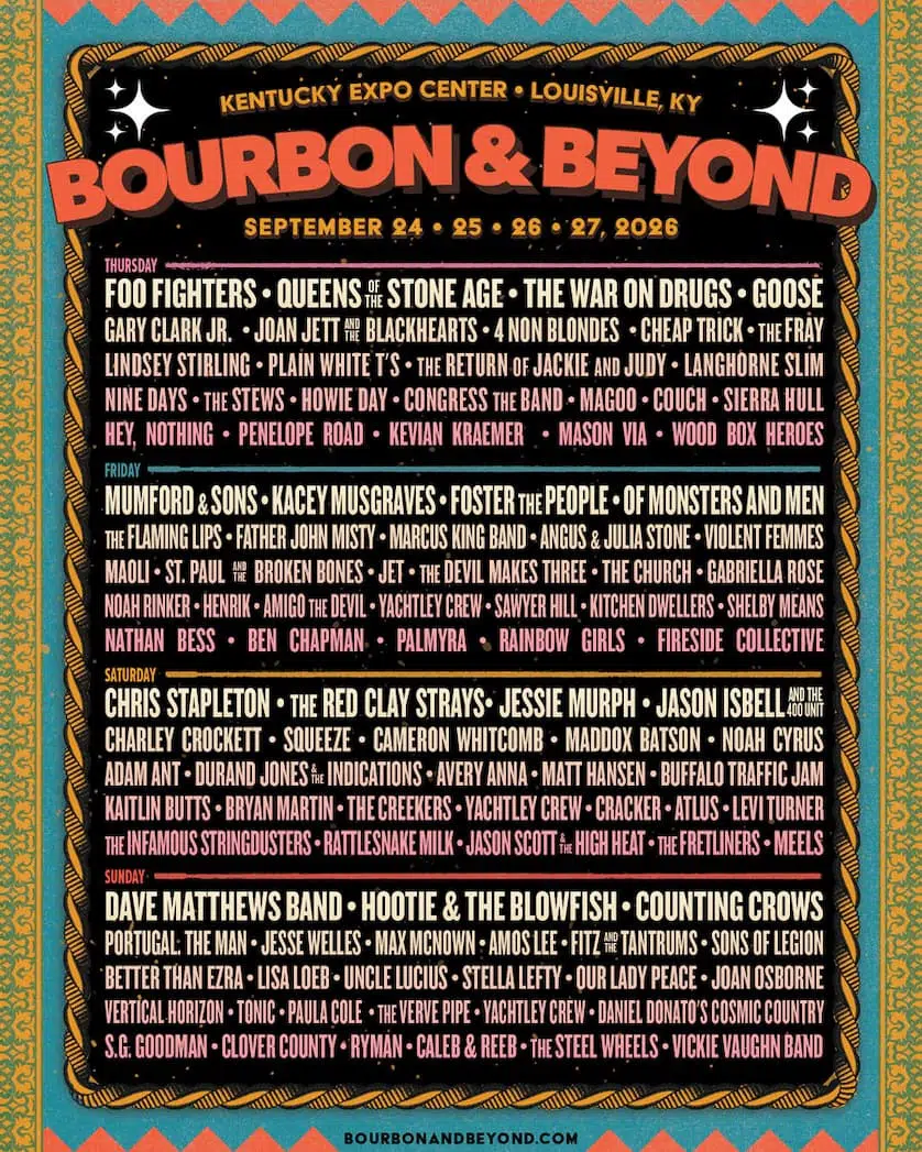 bourbon and beyond 2026