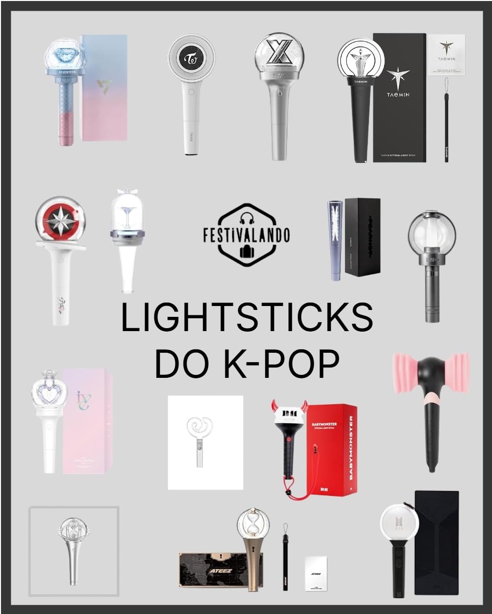 lighsticks do kpop